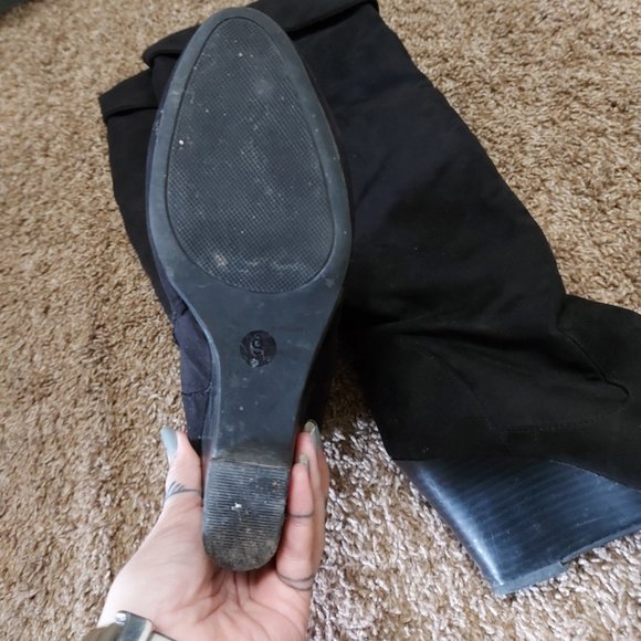 George Black High Calf Boots - Picture 6 of 9